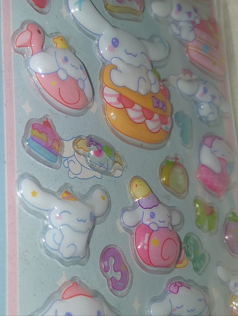Cinnamoroll Puffy 3D Sticker Sheet